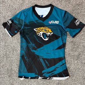 Jaguars NFL Flag Football Reversible Jersey Youth Medium